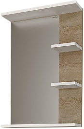 Grossman Мебель для ванной Поло 50 дуб сонома светлый/белая – фотография-7